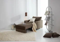 Schlafsofas|Sessel|INNOVATION LIVING Schlafsessel Neah Slim Cedar Brown