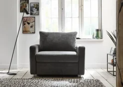 ComfortPlan Schlafsofas|Sessel-Schlafsessel Puzzle Black