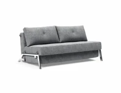 INNOVATION LIVING Schlafsofas|Schlafsofas-Schlafsofa Cubed Chrom Granit