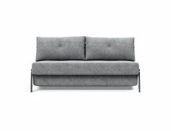 INNOVATION LIVING Schlafsofas|Schlafsofas-Schlafsofa Cubed Chrom Granit