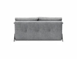 INNOVATION LIVING Schlafsofas|Schlafsofas-Schlafsofa Cubed Chrom Granit