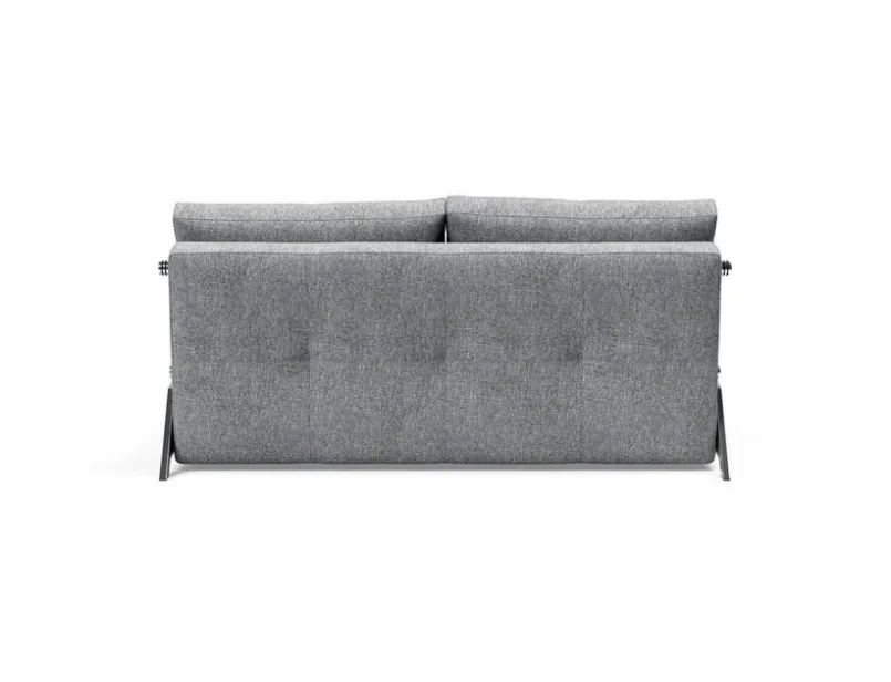 INNOVATION LIVING Schlafsofas|Schlafsofas-Schlafsofa Cubed Chrom Granit