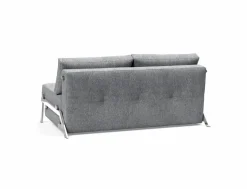 INNOVATION LIVING Schlafsofas|Schlafsofas-Schlafsofa Cubed Chrom Granit