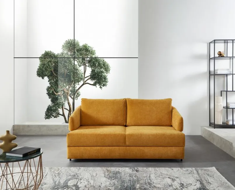 Schlafsofas|Schlafsofas|bali Schlafsofa Enna Gelb