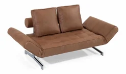 INNOVATION LIVING Schlafsofas|Schlafsofas-Schlafsofa Ghia Chrom Brown