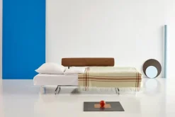INNOVATION LIVING Schlafsofas|Schlafsofas-Schlafsofa Ghia Chrom Brown