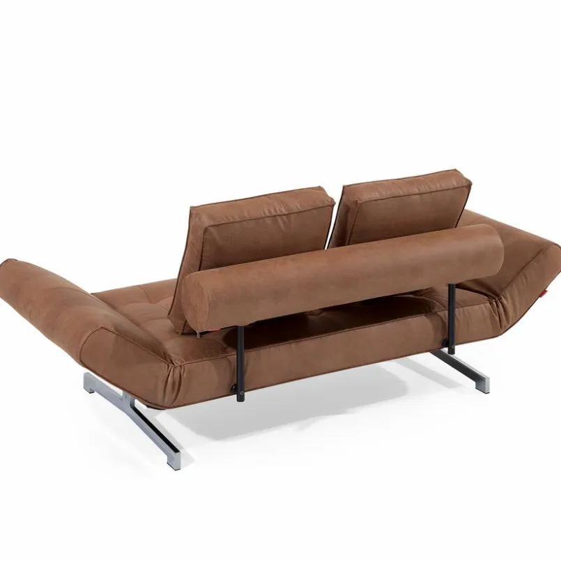 INNOVATION LIVING Schlafsofas|Schlafsofas-Schlafsofa Ghia Chrom Brown