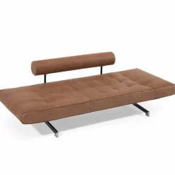 INNOVATION LIVING Schlafsofas|Schlafsofas-Schlafsofa Ghia Chrom Brown