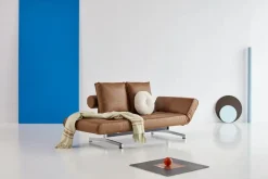 INNOVATION LIVING Schlafsofas|Schlafsofas-Schlafsofa Ghia Chrom Brown
