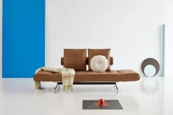 INNOVATION LIVING Schlafsofas|Schlafsofas-Schlafsofa Ghia Chrom Brown