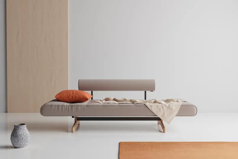 INNOVATION LIVING Schlafsofas|Schlafsofas-Schlafsofa Ghia Eiche Beige