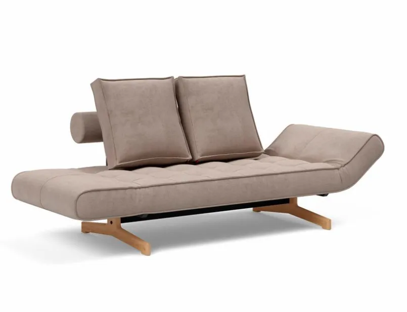 INNOVATION LIVING Schlafsofas|Schlafsofas-Schlafsofa Ghia Eiche Beige
