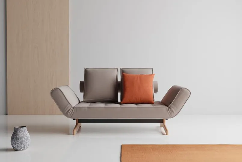 INNOVATION LIVING Schlafsofas|Schlafsofas-Schlafsofa Ghia Eiche Beige
