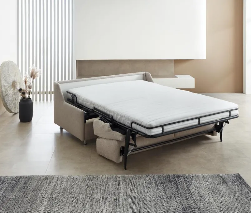 bali Schlafsofas|Schlafsofas-Schlafsofa Lina Beige