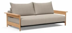 INNOVATION LIVING Schlafsofas|Schlafsofas-Schlafsofa Malloy Wood Gravel