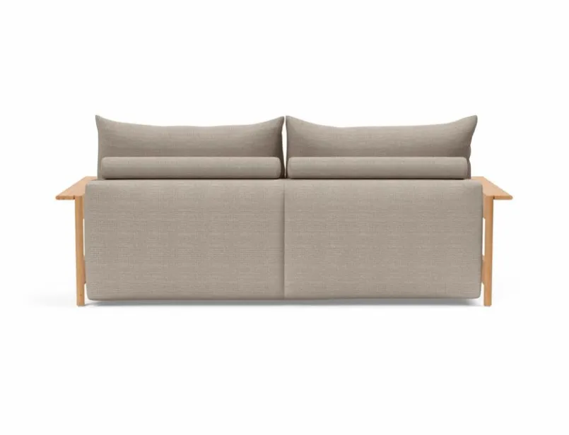 INNOVATION LIVING Schlafsofas|Schlafsofas-Schlafsofa Malloy Wood Gravel