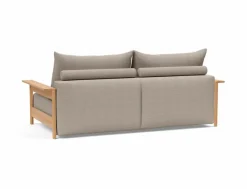 INNOVATION LIVING Schlafsofas|Schlafsofas-Schlafsofa Malloy Wood Gravel