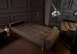 Schlafsofa mit Armlehnen Dublexo Styletto hell<INNOVATION LIVING Outlet
