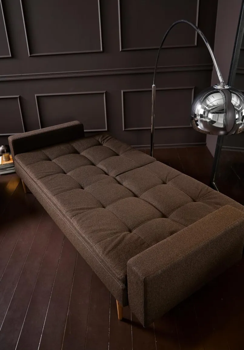 Schlafsofa mit Armlehnen Dublexo Styletto hell<INNOVATION LIVING Outlet