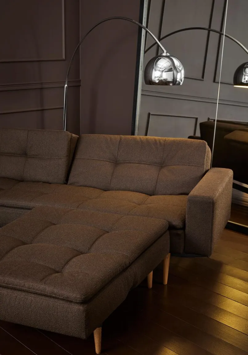 Schlafsofa mit Armlehnen Dublexo Styletto hell<INNOVATION LIVING Outlet