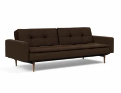Schlafsofa mit Armlehnen Dublexo Styletto dunkel<INNOVATION LIVING
