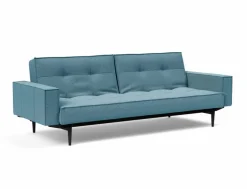 Schlafsofa mit Armlehnen Splitback Styletto schwarz<INNOVATION LIVING Discount