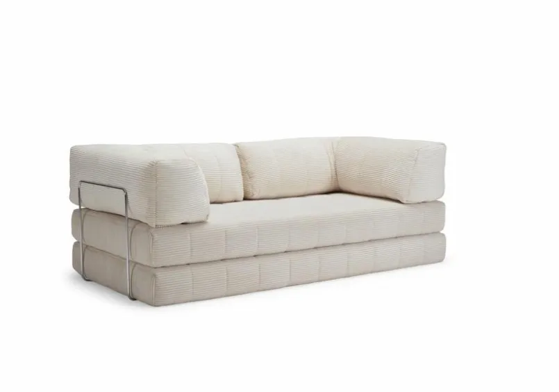 INNOVATION LIVING Schlafsofas|Schlafsofas-Schlafsofa mit Armlehnen CozyPad Ivory