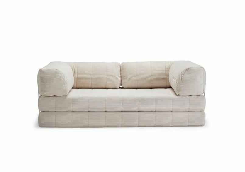 INNOVATION LIVING Schlafsofas|Schlafsofas-Schlafsofa mit Armlehnen CozyPad Ivory
