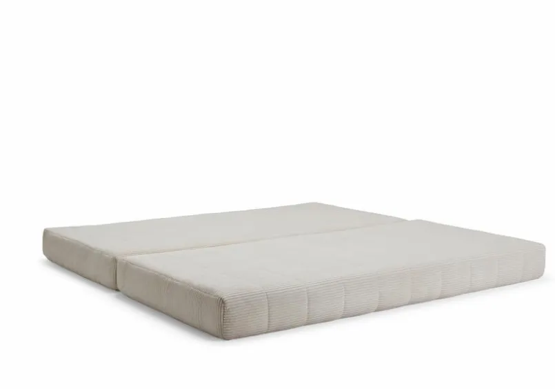 INNOVATION LIVING Schlafsofas|Schlafsofas-Schlafsofa mit Armlehnen CozyPad Ivory