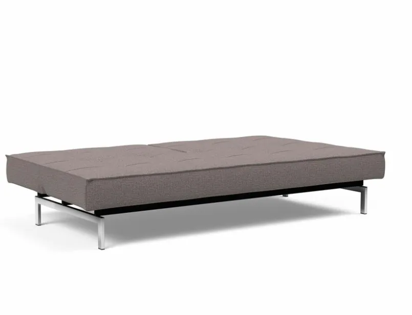 Schlafsofas|Schlafsofas|INNOVATION LIVING Schlafsofa Splitback Chrom Grey