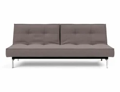 Schlafsofas|Schlafsofas|INNOVATION LIVING Schlafsofa Splitback Chrom Grey