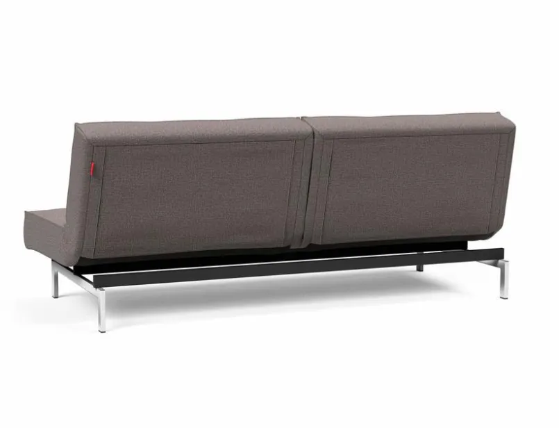 Schlafsofas|Schlafsofas|INNOVATION LIVING Schlafsofa Splitback Chrom Grey