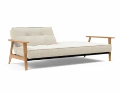INNOVATION LIVING Schlafsofas|Schlafsofas-Schlafsofa Splitback Frej Eiche Off White