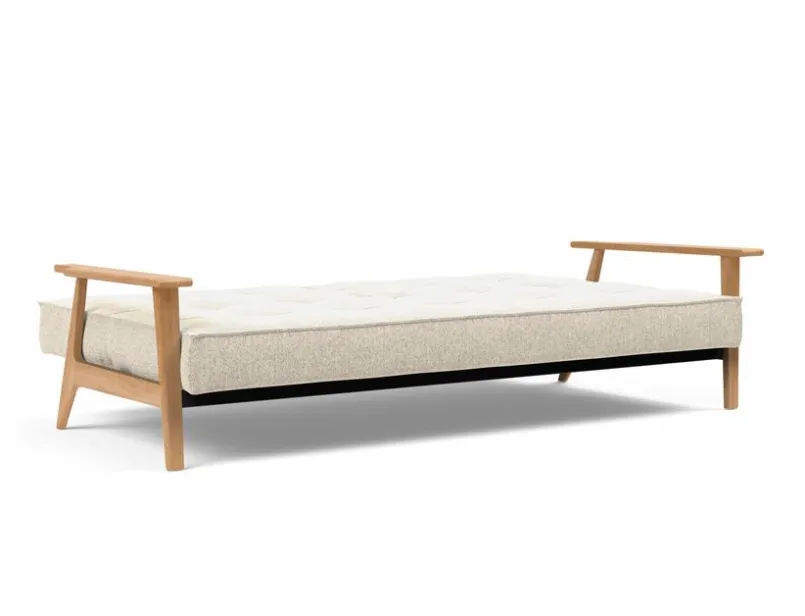 INNOVATION LIVING Schlafsofas|Schlafsofas-Schlafsofa Splitback Frej Eiche Off White