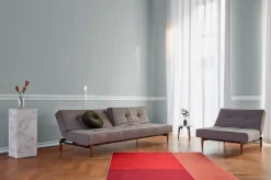 Schlafsofas|Schlafsofas|INNOVATION LIVING Schlafsofa Splitback Styletto dunkel Grey