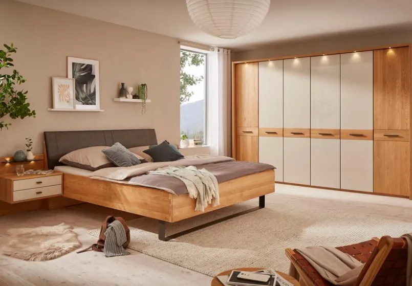 Schlafzimmer-Komplettsets|CASEDO Schlafzimmer-Set Burgos 4tlg. Eiche