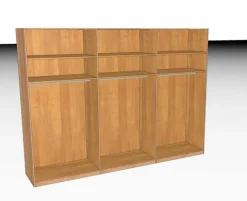 Schlafzimmer-Komplettsets|CASEDO Schlafzimmer-Set Burgos 4tlg. Eiche