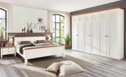 Schlafzimmer-Komplettsets|C.DISSELKAMP Schlafzimmer-Set Castellino 4tlg. Weiß