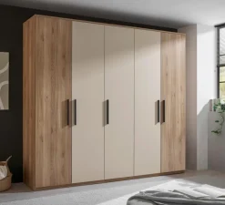 Schlafzimmer-Komplettsets-Schlafzimmer-Set Danao 4tlg. Eiche / Kaschmir