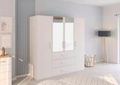 rauch ORANGE Schlafzimmer-Komplettsets-Schlafzimmer-Set Evelyn-F 3tlg. Weiß