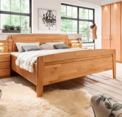 Wiemann Schlafzimmer-Komplettsets-Schlafzimmer-Set Lausanne 4tlg. Erle