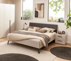 rauch ORANGE Schlafzimmer-Komplettsets-Schlafzimmer-Set Montclar-Extra 4tlg. Champagner