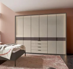 Schlafzimmer-Komplettsets|Musterring Schlafzimmer-Set San Diego 4tlg. Grau / Beige