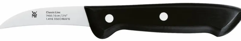 WMF Schneidwaren-Schälmesser Classic Line 16 cm Schwarz