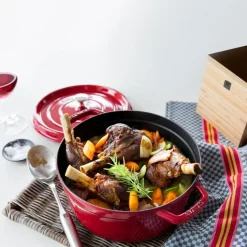 STAUB Töpfe-Schmortopf La Cocotte 24 cm Rot