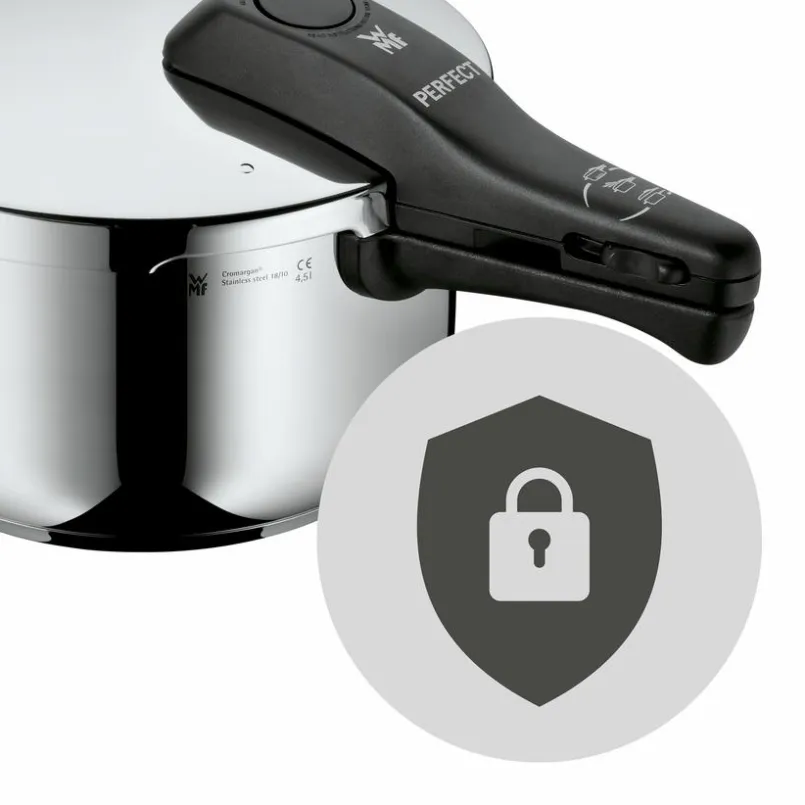 WMF Töpfe-Schnellkochtopf Perfect RDS 6500 ml Silber