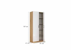rauch BLUE Stauraumelemente-Schrank Allrounder Artisan-Eiche