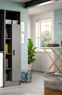 Stauraumelemente| Schrank Lucca Anthrazit