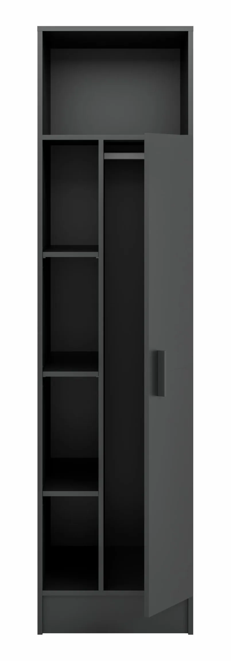 Stauraumelemente| Schrank Lucca Anthrazit