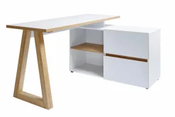 Schreibtische|Jahnke Schreibtisch Club C 145 E Weiß